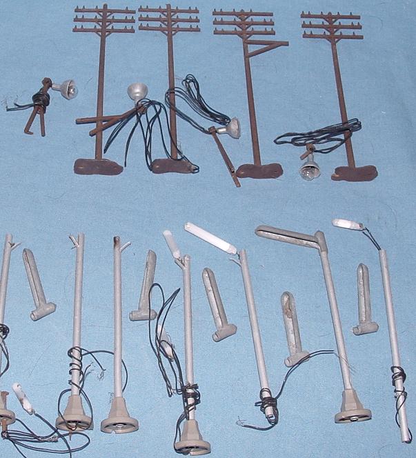 Atlas Slot Car Racing Track Layout Streetlight Assortment