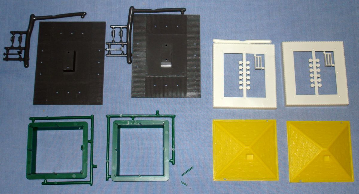 Atlas HO Slot Car Racing Layout Structure Kit 1407 Refreshment Stands