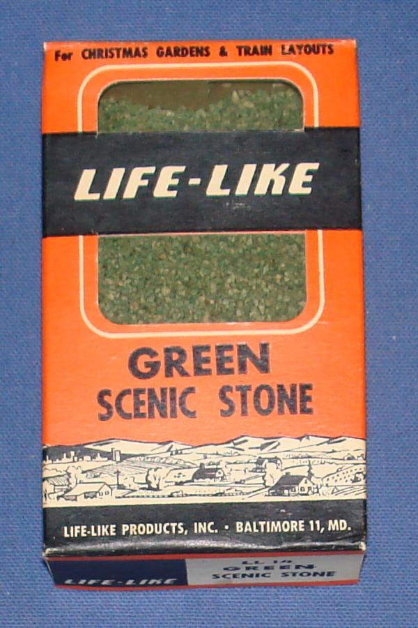 Life Like 1:87 Scale Slot Car Road Racing Layout Scenery Green Scenic Stone