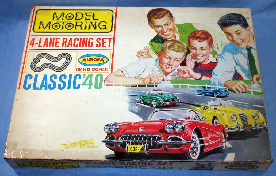 vintage slot car sets