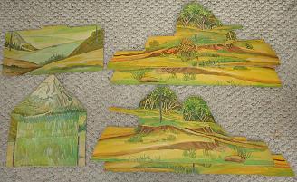 Lionel HO Slot Car Set Twin Pikes Peak 9544 Mountains