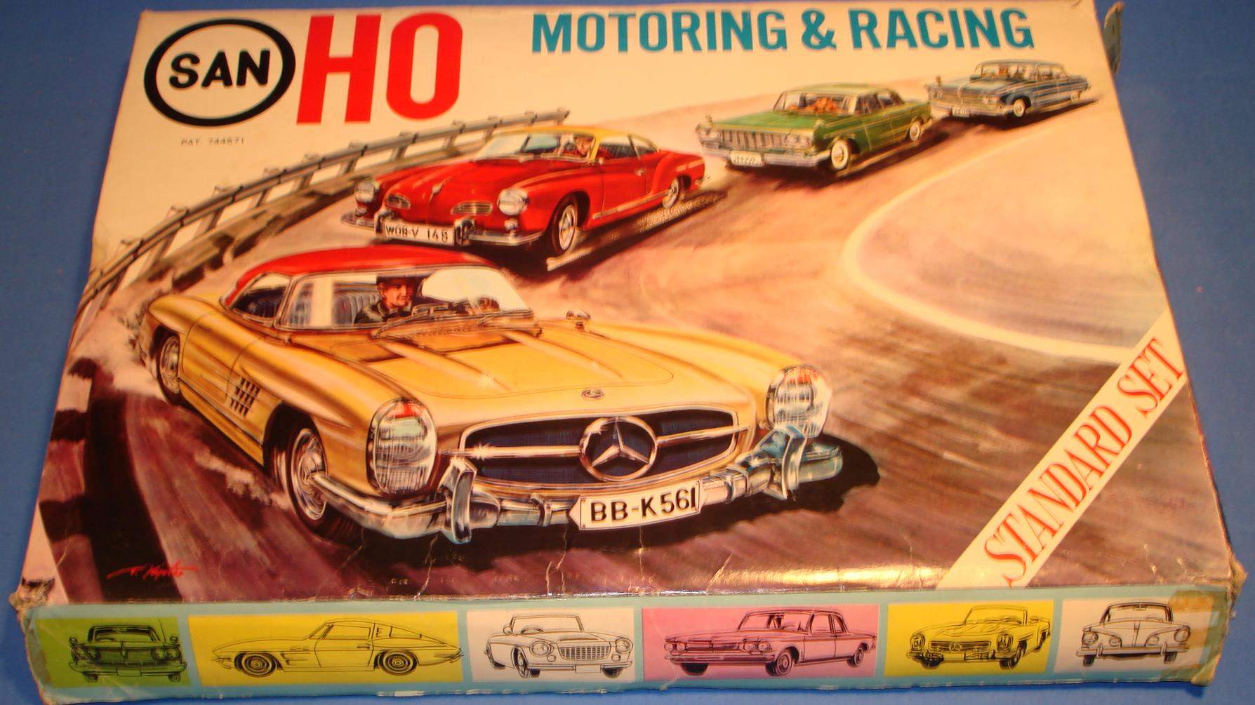 Marusan HO Slot Car Set 412 Cover Art