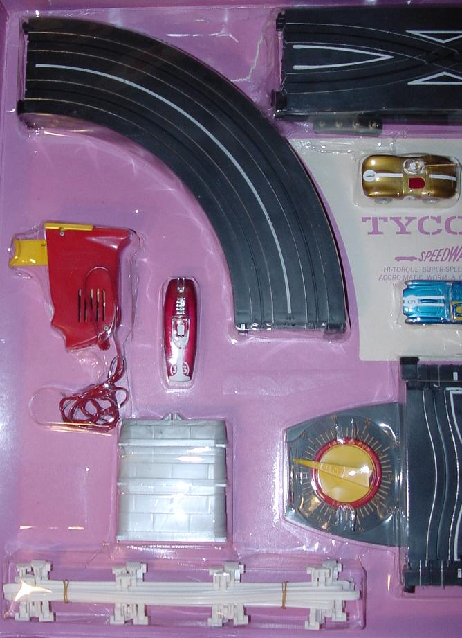 Tyco S Speedways Slot Car Racing Set 6532 Candy Red Lotus XXV Formula One Slotcar Body