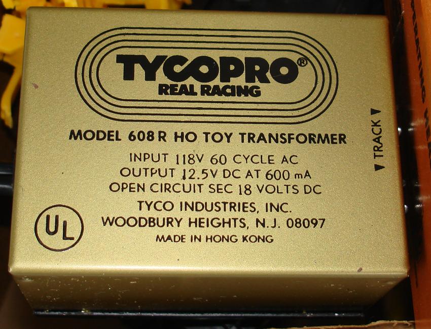 Tyco Tycopro Road &amp; Rail HO Slot Car Racing Electric Toy Transformer