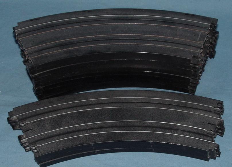 AFX HO SCALE SLOT CAR RACING TRACK - 13 SPECIALTY CURVED TRACKS