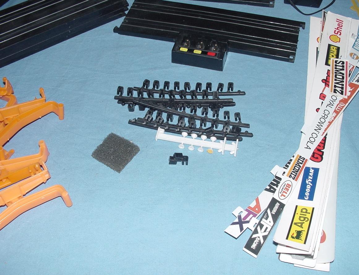Aurora Afx Slot Car Racing Track Assortment Billboards