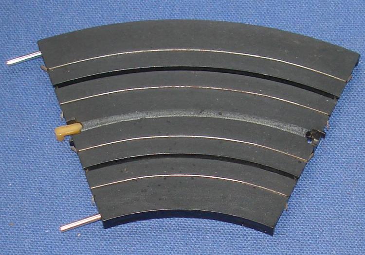 Aurora Model Motoring 1540 Six Inch Radius One Eigth Curved Slot Car Track Section
