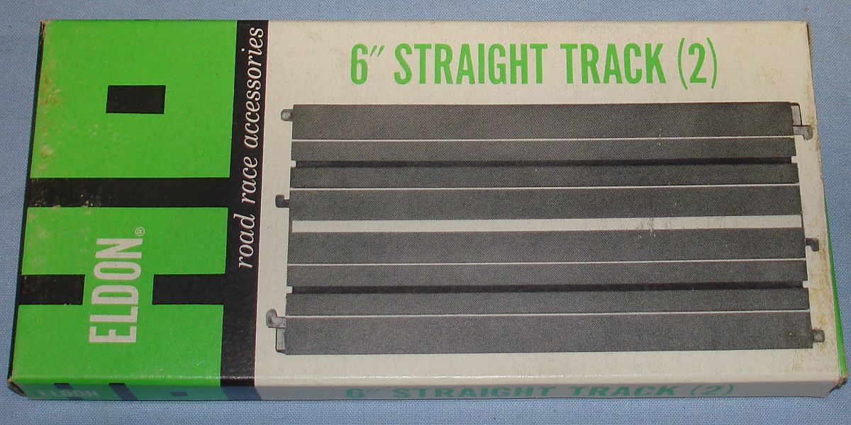 Eldon HO Road Race Accessories Slot Car Racing Track 6 Inch Straight #3460
