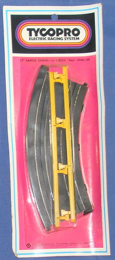Tycopro Electric Racing System 12 Inch Curved Radius Track Sections