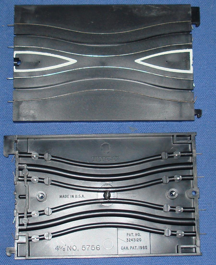 Tyco S HO Speedways HO Scale Slot Car Racing 4.5 Inch Tyco To Aurora Model Motoring Straight Track Adapter Sections