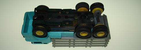 Aurora TJET Ford Mack Stake Bed HO Slot Car Truck Chassis Posts