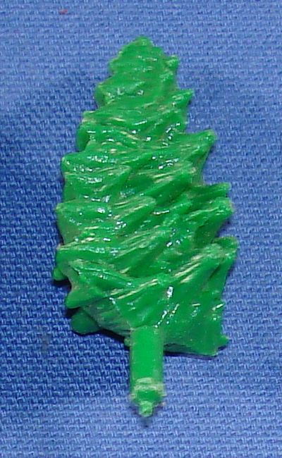 AC Gilbert James Bond 007 Slot Car Road Race Set Evergreen Pine Tree
