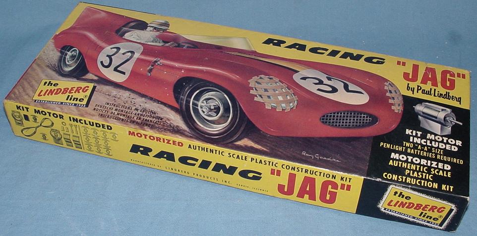 Paul Lindberg Red Jaguar Body Motorized Jag Kit Box