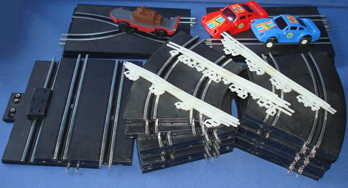 1:43 Scale Slt Car Racing Track Guardrail Bodies Chassis