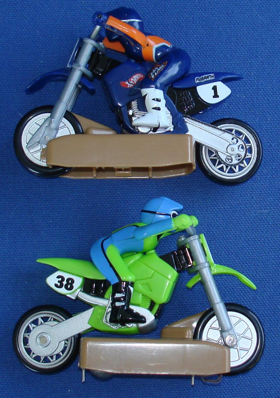 Mattel Tyco 440 X2 Jeremy McGrath SlotCar Motocross Bikes Motorcycles