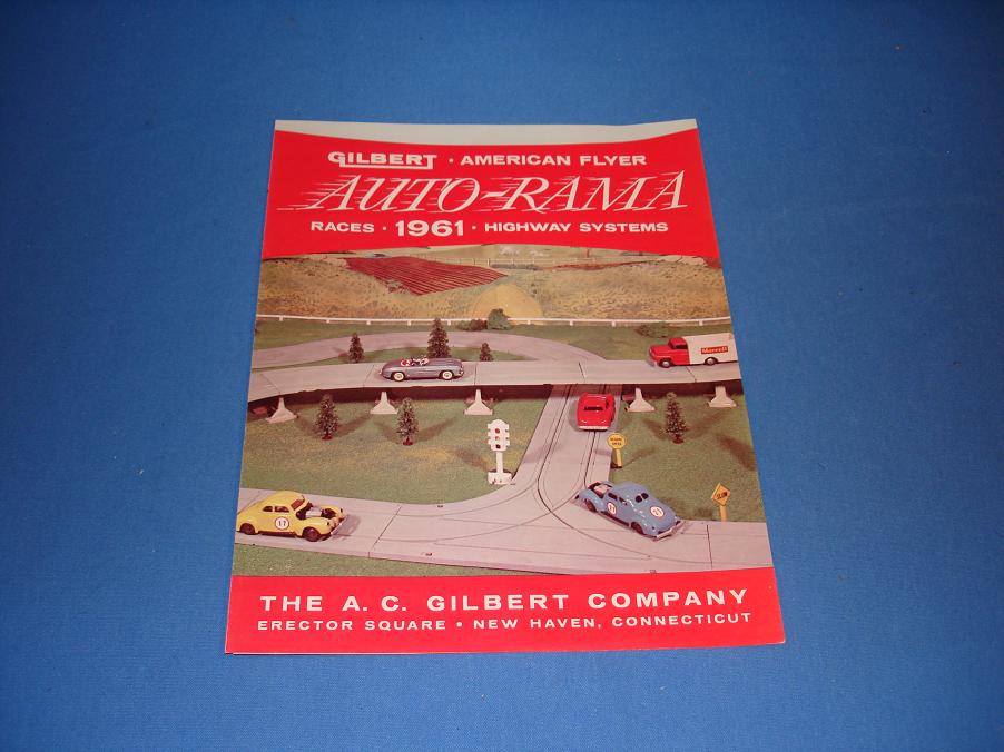 AC Gilbert Auto-Rama Slot Car Racing Catalog Front Cover