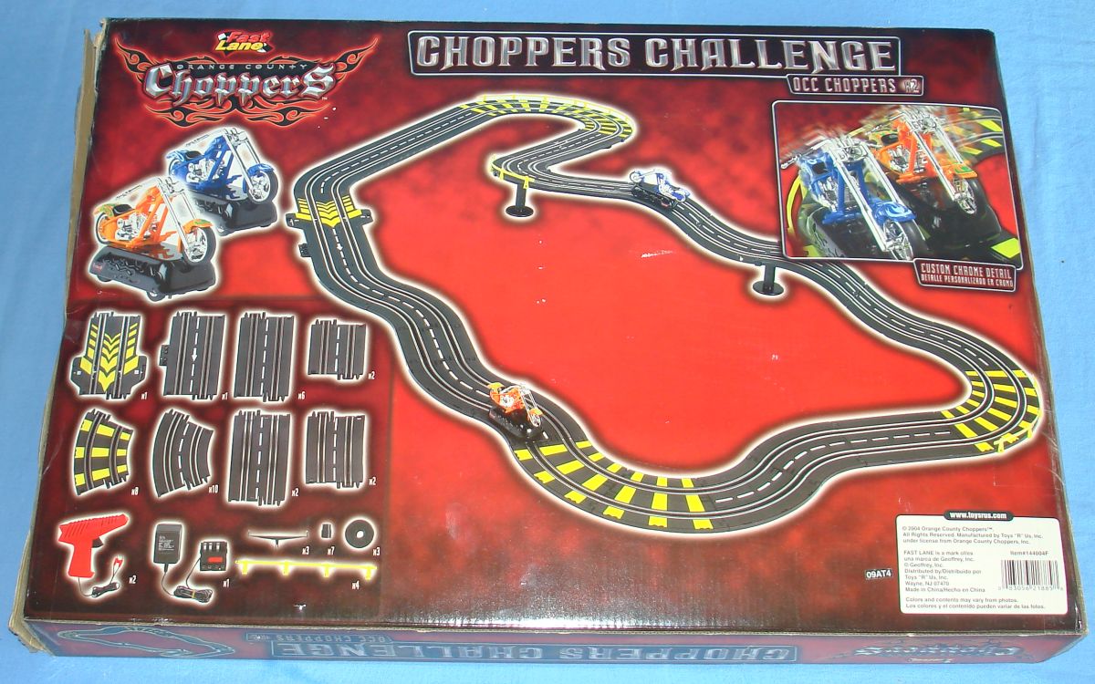 Fast Lane 1 43 Choppers Challenge OCC Slot Car Race Set