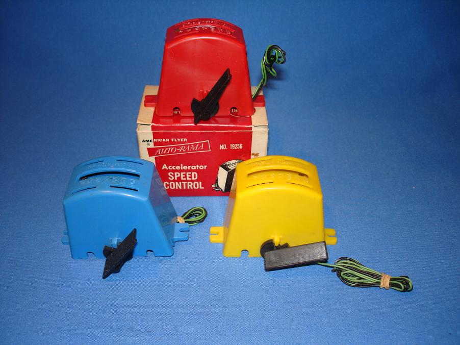 AC Gilbert American Flyer Slot Car Racing Track Speed Controls