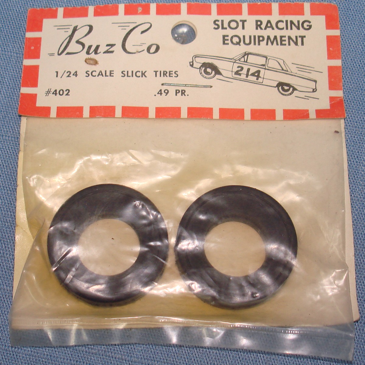 BuzCo 1:32 Slot Car Racing Chassis Equipment 1:24 Scale Slick Tires #402 BuzCo 1:32 Slot Car Racing Chassis Equipment 1:24 Scale Slick Tires #402