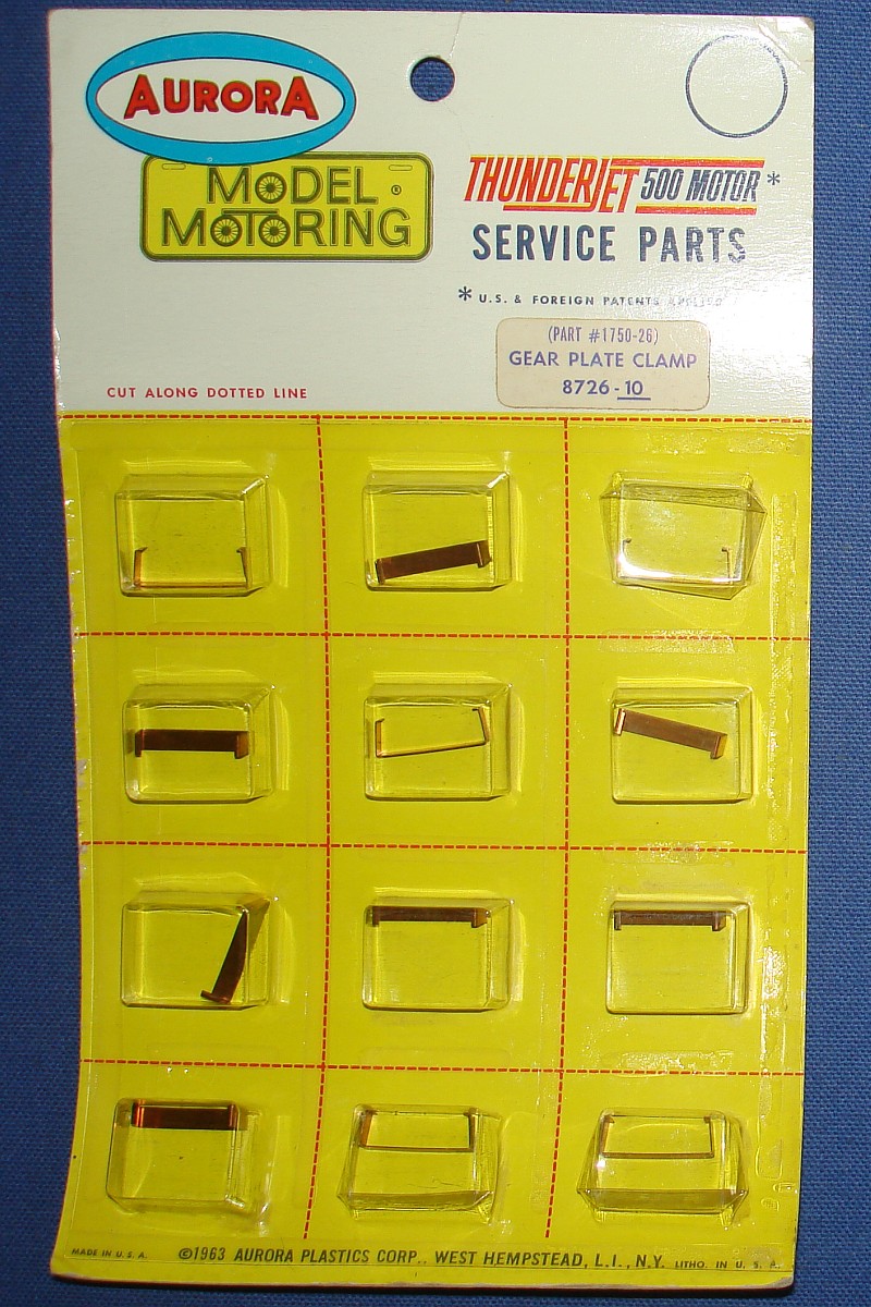 Aurora Super Model Motoring 1:48 O Gauge Slot Car Chassis Parts 8726 Gear Plate Clamp 1750-26 Aurora Super Model Motoring 1:48 O Gauge Slot Car Chassis Parts 8726 Gear Plate Clamp 1750-26