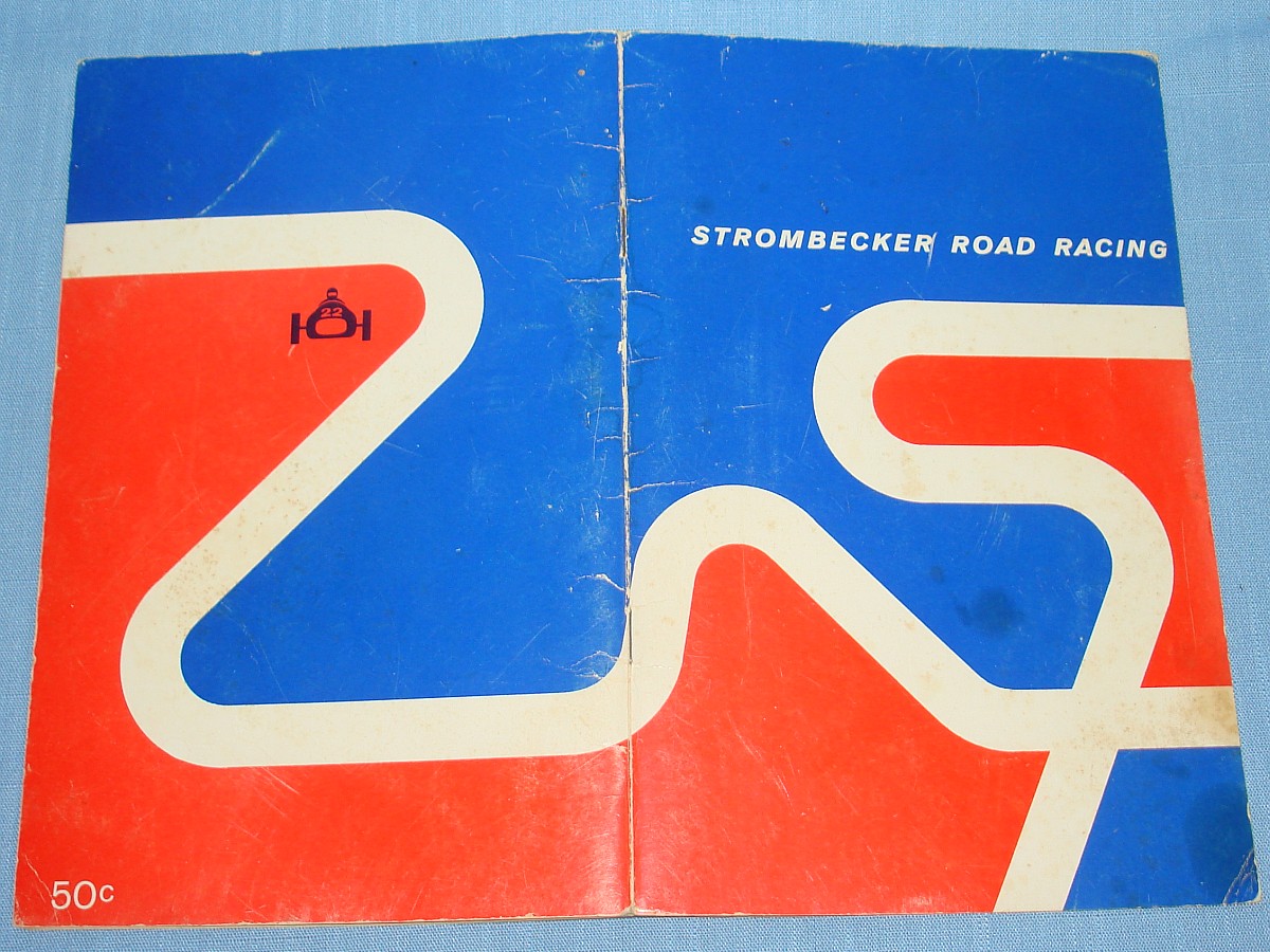 1964 Strombecker Road Racing Guide 32 Page Booklet Red White Blue Covers 1964 Strombecker Road Racing Guide 32 Page Booklet Red White Blue Covers