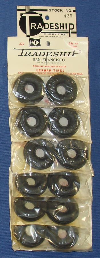 1:24 Scale Slot Car Racing MOC Parts Tradeship Made In Germany Tires 40mm #425 1:24 Scale Slot Car Racing MOC Parts Tradeship Made In Germany Tires 40mm #425