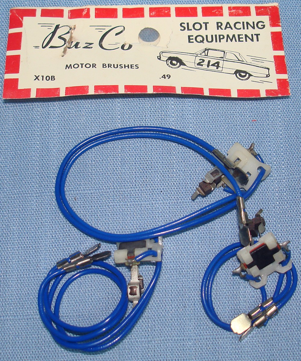 BuzCo 1:32 Slot Car Racing Chassis Equipment 1:32 Scale Motor Brushes With Wired Leads #X10B BuzCo 1:32 Slot Car Racing Chassis Equipment 1:32 Scale Motor Brushes With Wired Leads #X10B