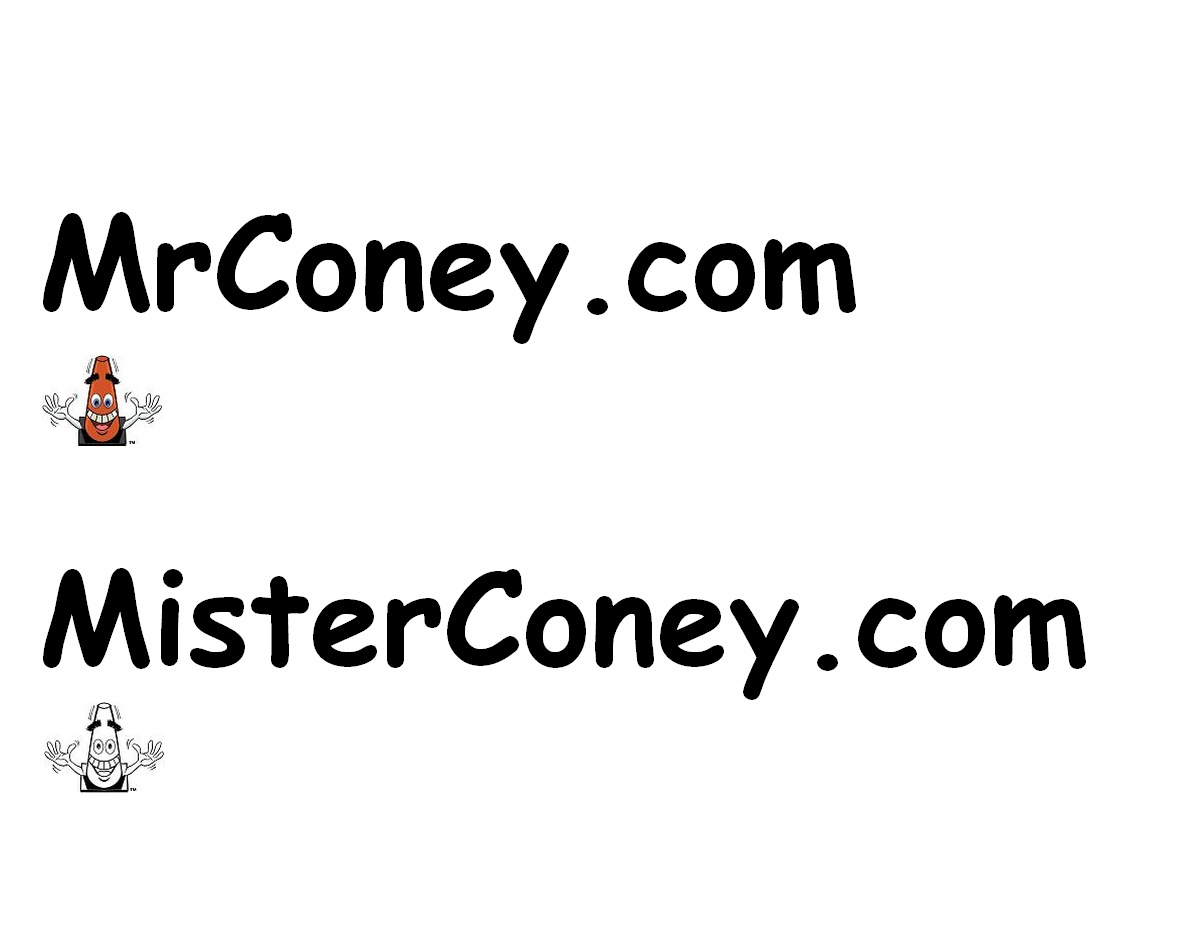 MrConey.com & MisterConey.com Premium Domain Names & Promotional Hobby Related Material MrConey.com & MisterConey.com Premium Domain Names & Promotional Hobby Related Material