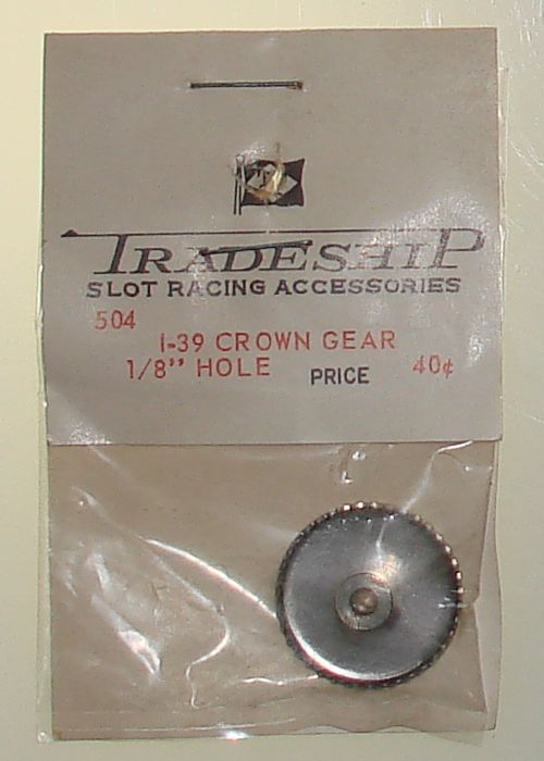 Tradeship 1:24 Scale Slot Car Racing Accessories #504 Crown Gear 39T Tradeship 1:24 Scale Slot Car Racing Accessories #504 Crown Gear 39T