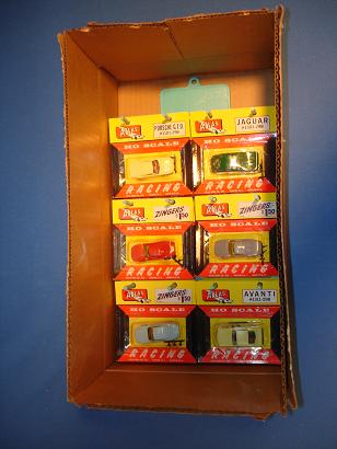 Atlas HO Slot Car Store Display Shipping Carton Atlas HO Slot Car Store Display Shipping Carton