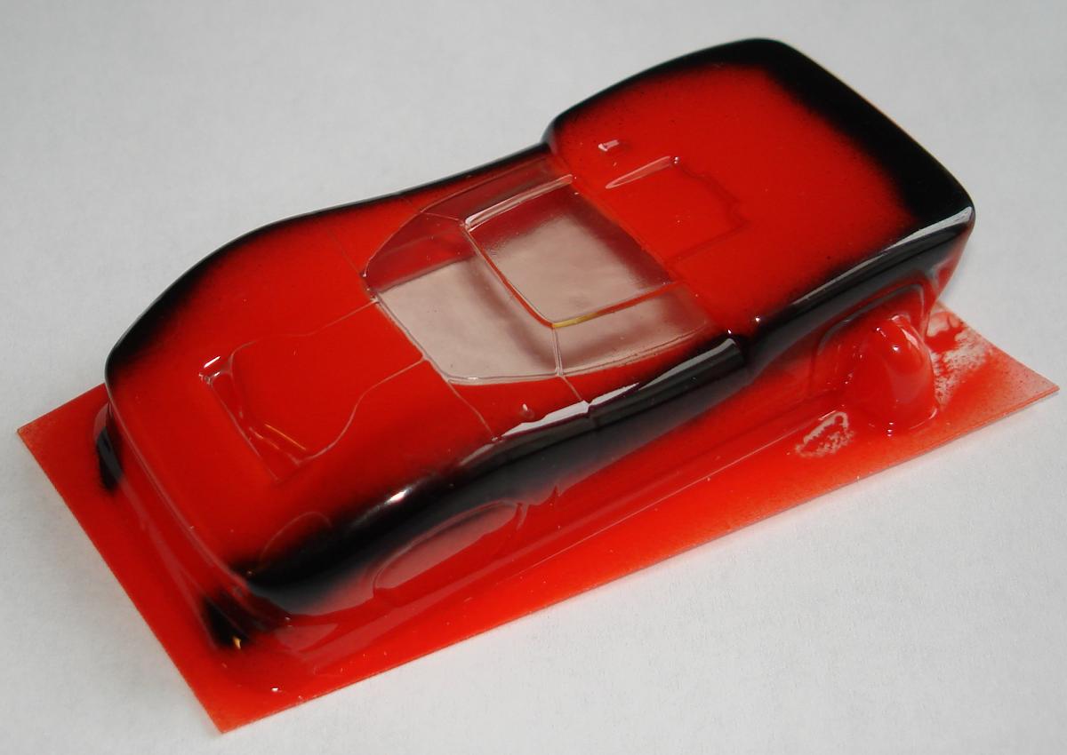Cobramite Lola T70 Red & Black HO Slot Car Racing Body Cobramite Lola T70 Red & Black HO Slot Car Racing Body