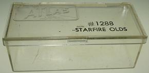 Atlas HO Slot Car 1288 Starfire Oldsmobile Hardtop Box Atlas HO Slot Car 1288 Starfire Oldsmobile Hardtop Box