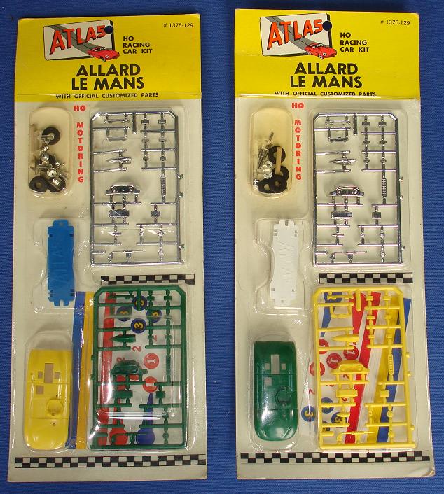 ATLAS HO SLOT CARS ALLARD LEMANS SLOT CAR KITS 1375 LEMON BRITISH