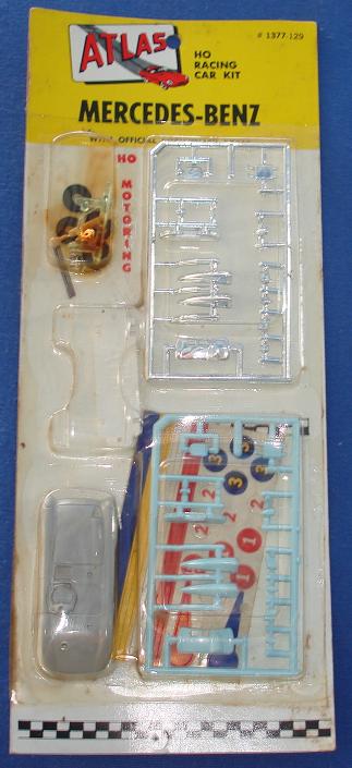 Atlas Ho Slot Car Mercedes Benz Body Kit #1377 Grey Body Powder Blue Sprue Parts Atlas Ho Slot Car Mercedes Benz Body Kit #1377 Grey Body Powder Blue Sprue Parts