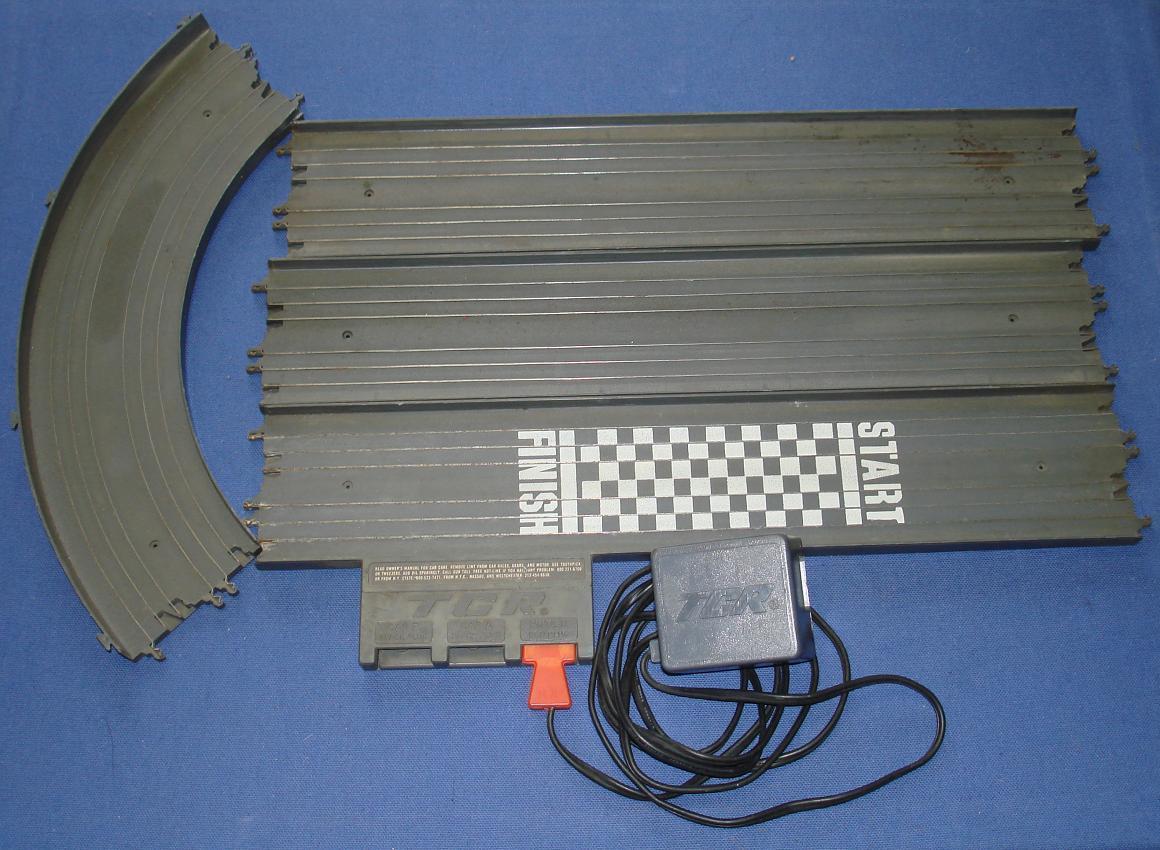 Ideal TCR Electric Racing Slotless Slot Car Track 15 Inch Straight Sections Ideal TCR Electric Racing Slotless Slot Car Track 15 Inch Straight Sections