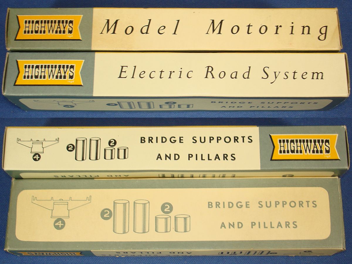 Vintage Playcraft Toys Model Motoring Electric Highways System Bridge Supports & Pillars #3502 Box Panels Vintage Playcraft Toys Model Motoring Electric Highways System Bridge Supports & Pillars #3502 Box Panels