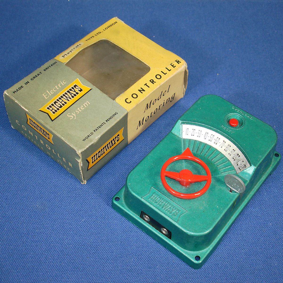 Vintage Playcraft Toys Model Motoring Electric Highways System Controller Article Number 3701 Green Vintage Playcraft Toys Model Motoring Electric Highways System Controller Article Number 3701 Green
