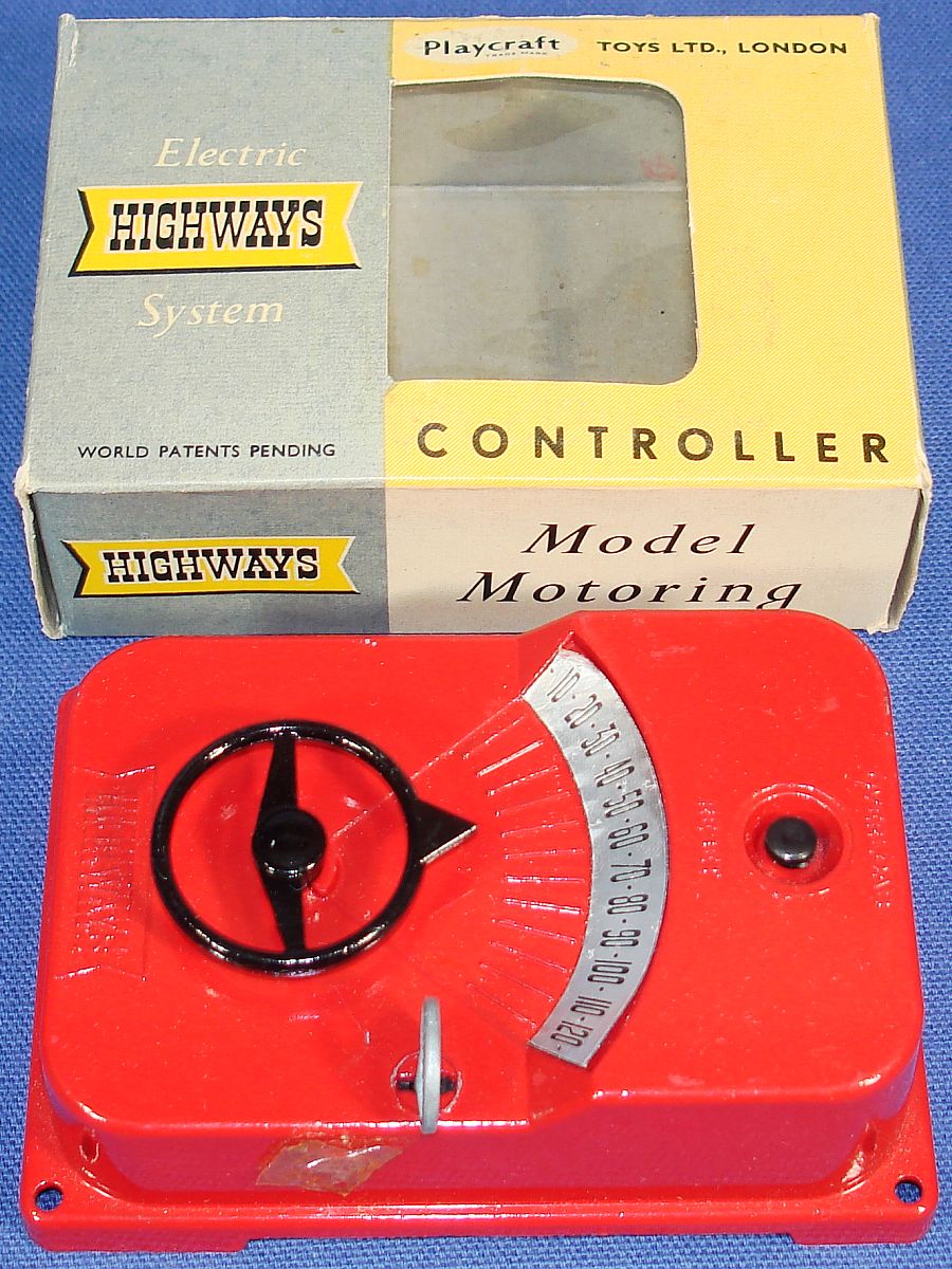 Vintage Playcraft Toys Model Motoring Electric Highways System Controller Article Number 3701 Red Vintage Playcraft Toys Model Motoring Electric Highways System Controller Article Number 3701 Red