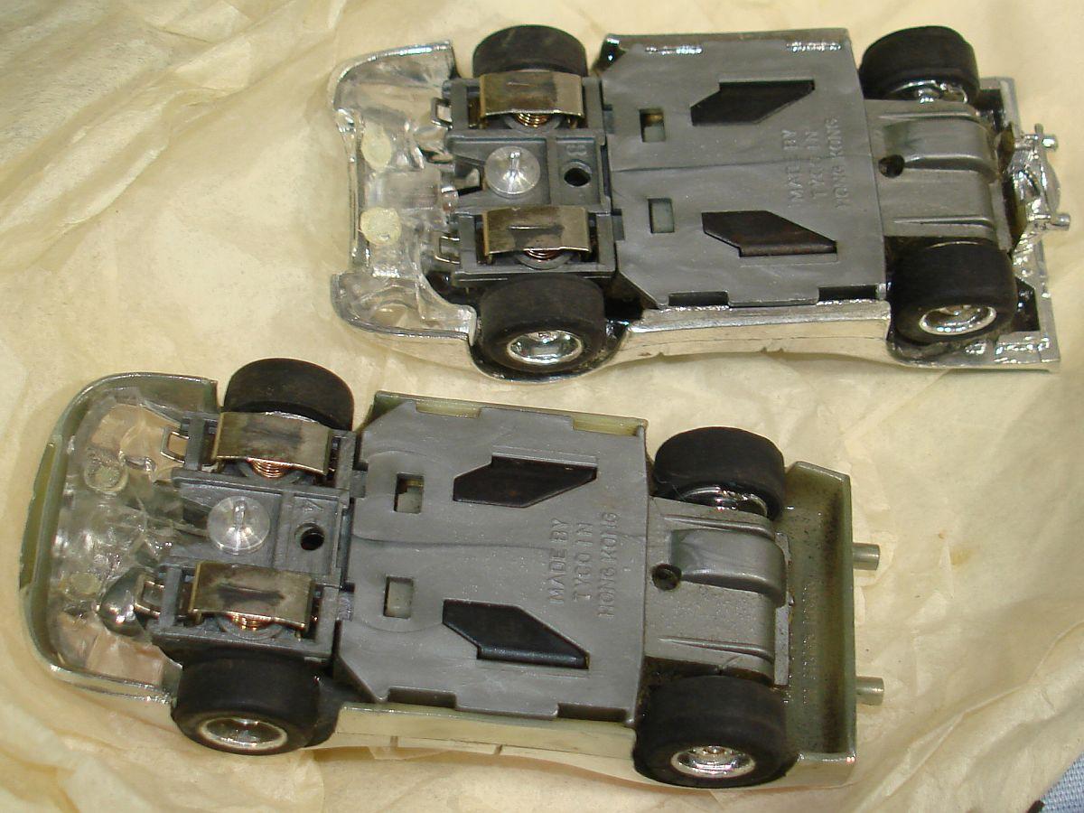 TYCO NIGHT GLOW ELECTRIC RACING CURVE HUGGERS HP2 SLOT CAR ...